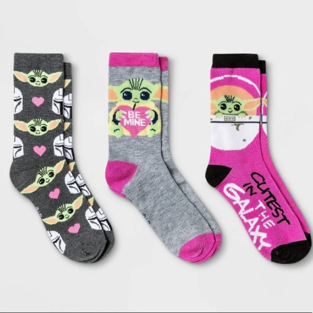 Star Wars The Mandalorian Baby Yoda The‎ Child Grogu Sock Set